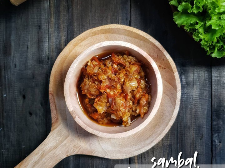 Ternyata begini loh! Cara  membuat Sambal Bawang Matang sajian Idul Fitri  spesial