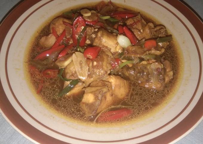 Ayam kecap masak saori pedas 😘