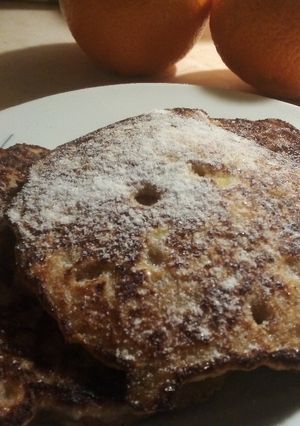 Almás amerikai palacsinta glutén- és tejmentesen recept fotója