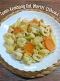 Tumis Kembang Kol, Wortel, Chikuwa