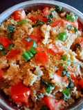Healthy tasty Barnyard and pearl millet vegetable rice
