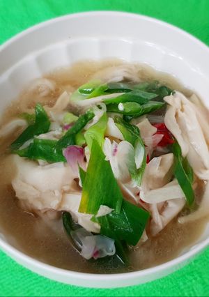 Foto resep Tumis Jamur Tiram Cabe Ijo