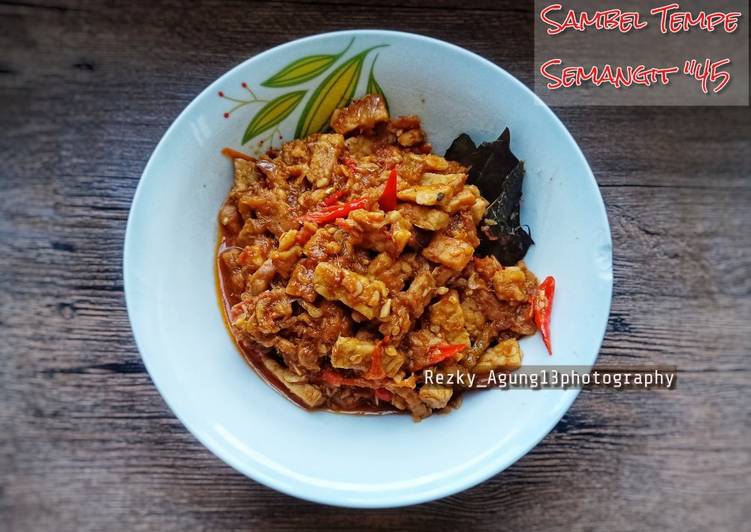 Sambel Tempe Semangit "45