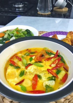 Foto resep Sayur telur ceplok