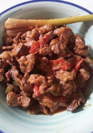 Foto resep Ati ampela masak kecap pedas