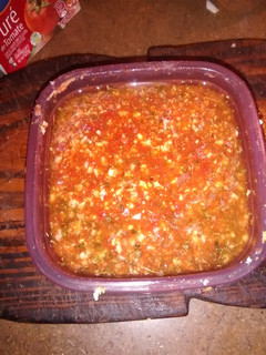 Una foto de Chimichurri casero