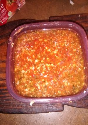 Una foto de Chimichurri casero