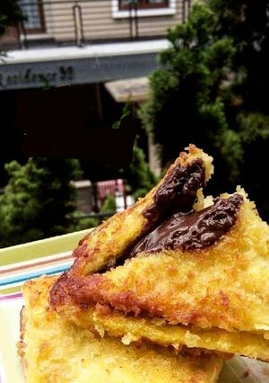 Foto resep Roti goreng isi coklat lumer
