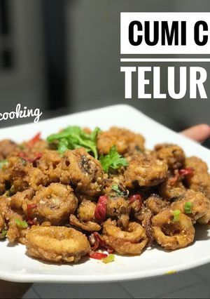 Foto resep Cumi Goreng Telur Asin