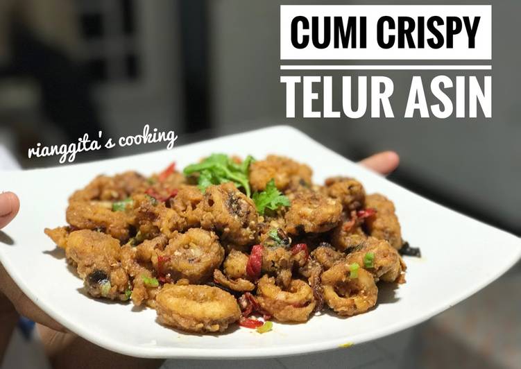 Cumi Goreng Telur Asin