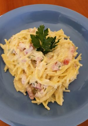 Hamis "carbonara" recept fotója