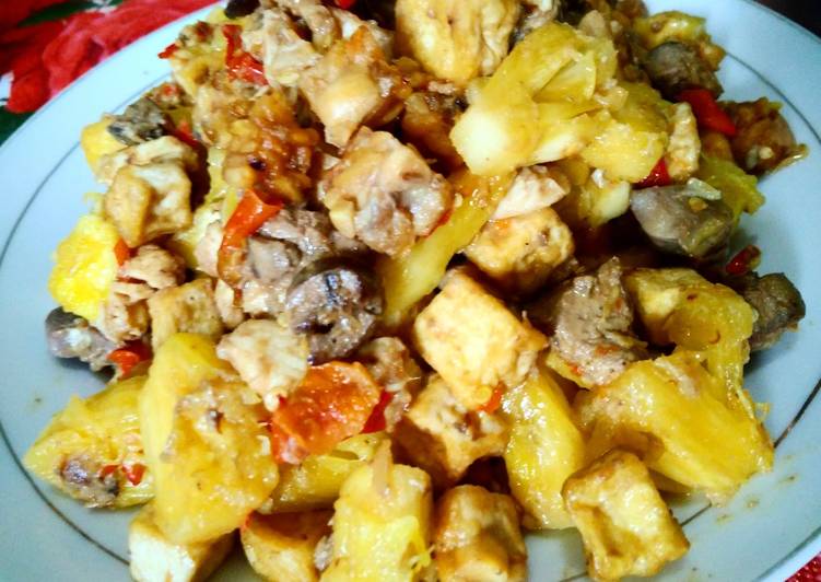 Resep Tumis Hati Nanas yang Enak