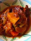 Beef with Vegetables in the Slow Cooker!