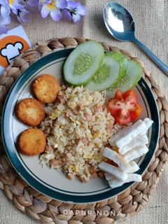 Foto resep Nasi goreng korea