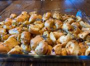 A picture of thanksgiving stuffing