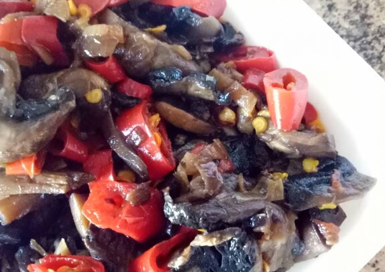 How to Make Super Quick Homemade Devil Mushrooms (very spicy)