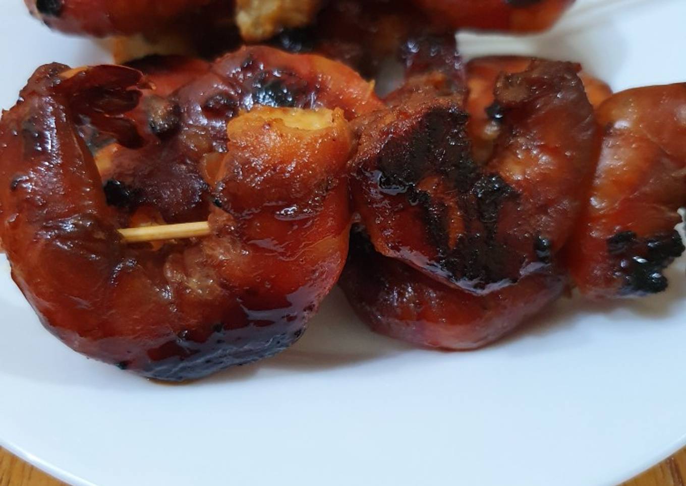 Udang dan Bakso Panggang