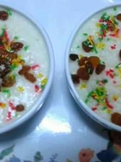 صورة لوصفة رز باللبن