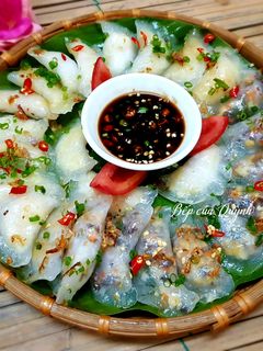 Hình của món Bánh bột lọc chay.
