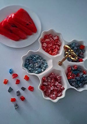 عکسی از دستور کندی پوست هندوانه🍉