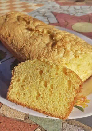 Una foto de Budín de naranja
