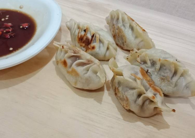 Resep gyoza (pangsit ala Jepang) sederhana