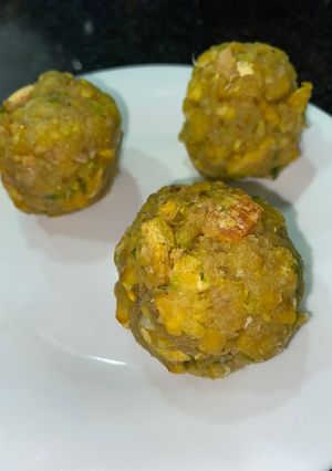 Una foto de Juan Valerio “Migas de plátano con chicharrón”