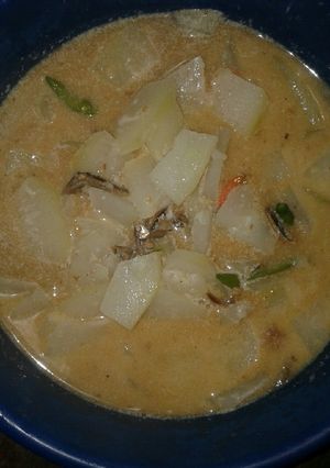 Foto resep Gulai pepaya+ikan teri