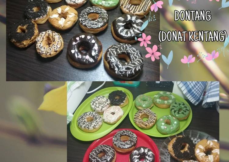 Resep Donat Kentang / Dontang, Lezat