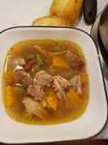 Jerk chicken soup