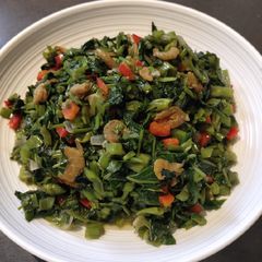A picture of Stir Fry Kangkong.