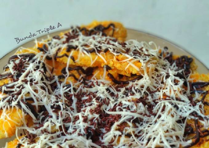 Bagaimana Membuat Pisang goreng crispy, Lezat