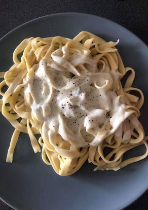 Une photo de Tagliatelles au roquefort