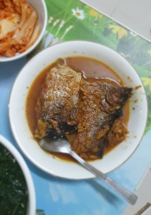 Hình của món Cá kho riềng.