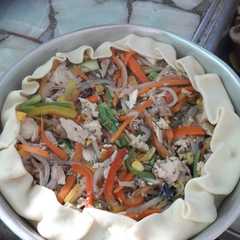 Una foto de Tarta de pollo