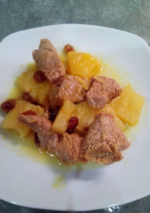 Una foto de Pavo con piña en TM 5