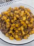 Kentang Dadu Daging Cincang (No Oil)