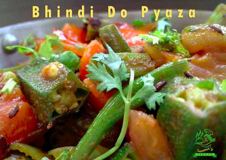 Recipe of Award-winning Bhindi &#39;Do&#39; Pyaza Recipe |Bhindi Masala Recipe