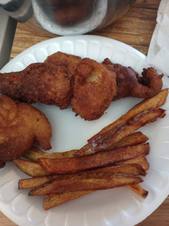 A picture of My Southern Fish and Chips.