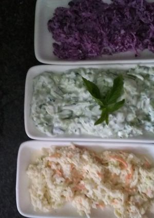 صورة لوصفة خيار باللبن
