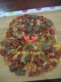 Foto resep My Crunchy Pizza 😄