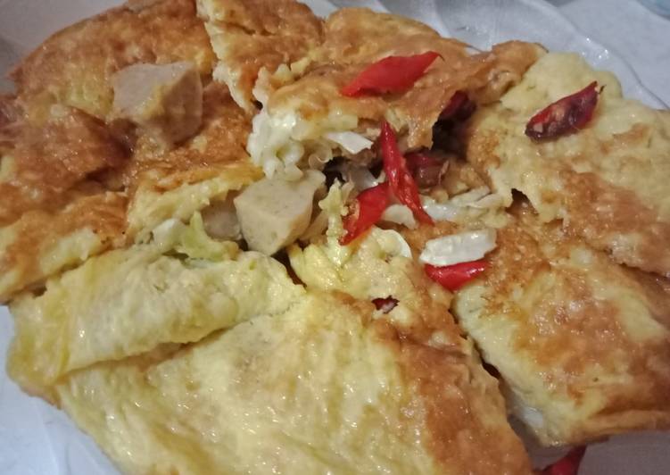 Telur dadar kol baso