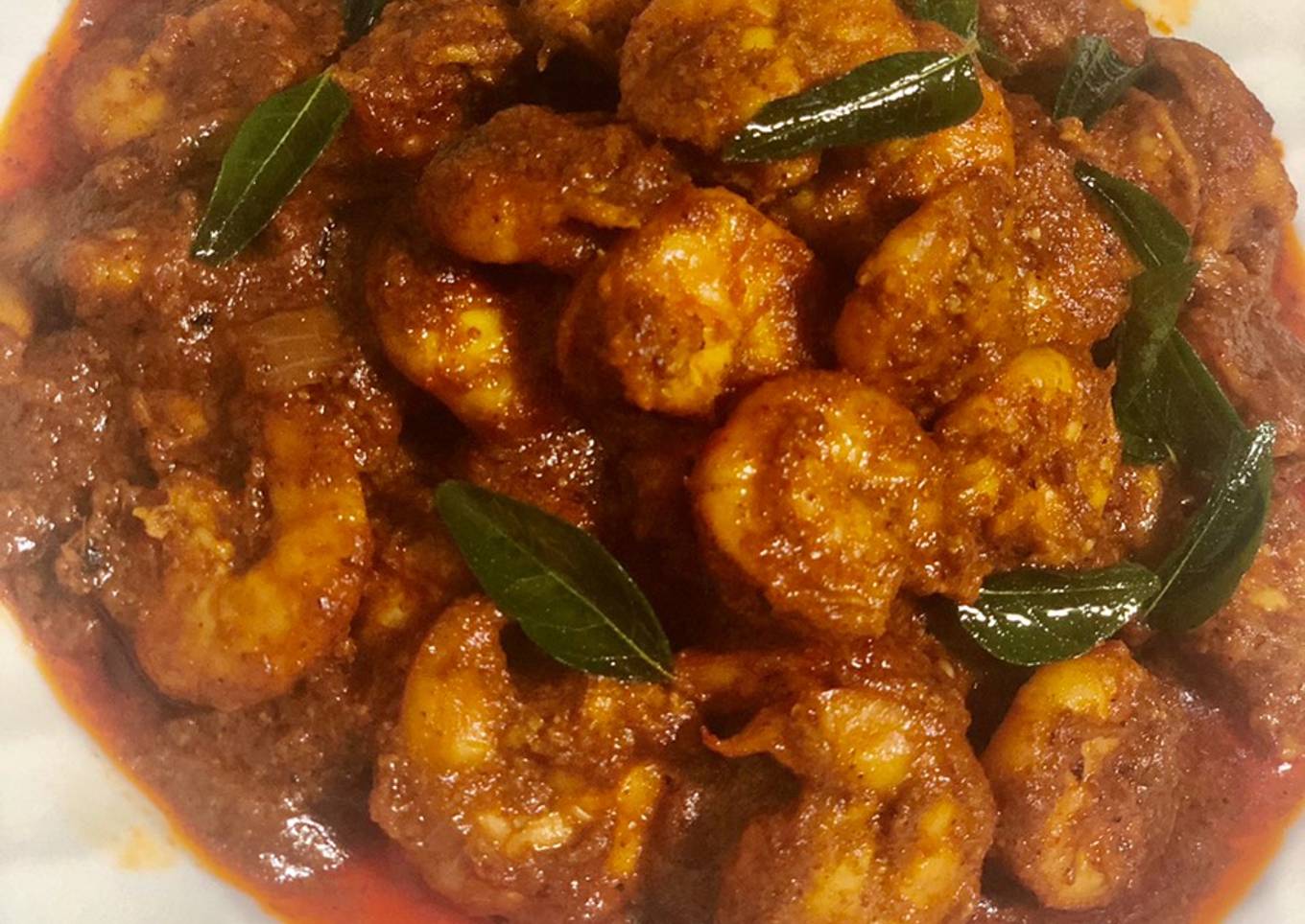 Fried shrimp oil