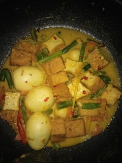 Foto resep Sayur tahu telur kari