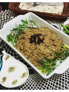 عکسی از دستور کشک بادمجون الهام پز