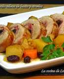 Solomillo de cerdo relleno de bacon y ciruelas ¡¡Riquísimo!!