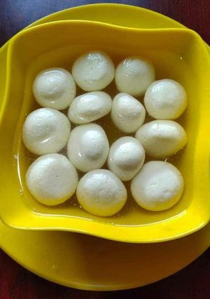 A picture of Rasgulla.