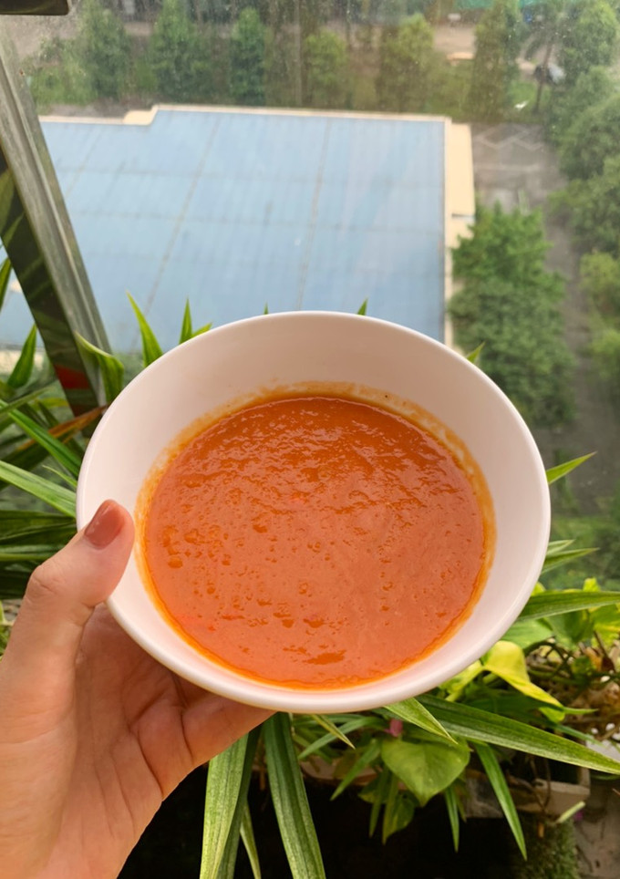 Hình của món Súp cà chua.
