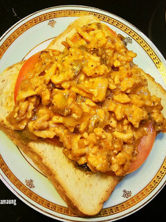 A picture of Simple Sloppy Joe Toppings on Toast (sandwich).
