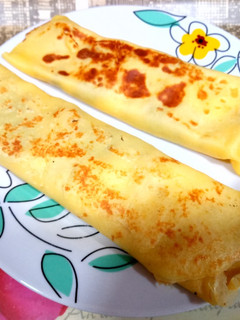 Una foto de Creps de olivada, brie y nueces